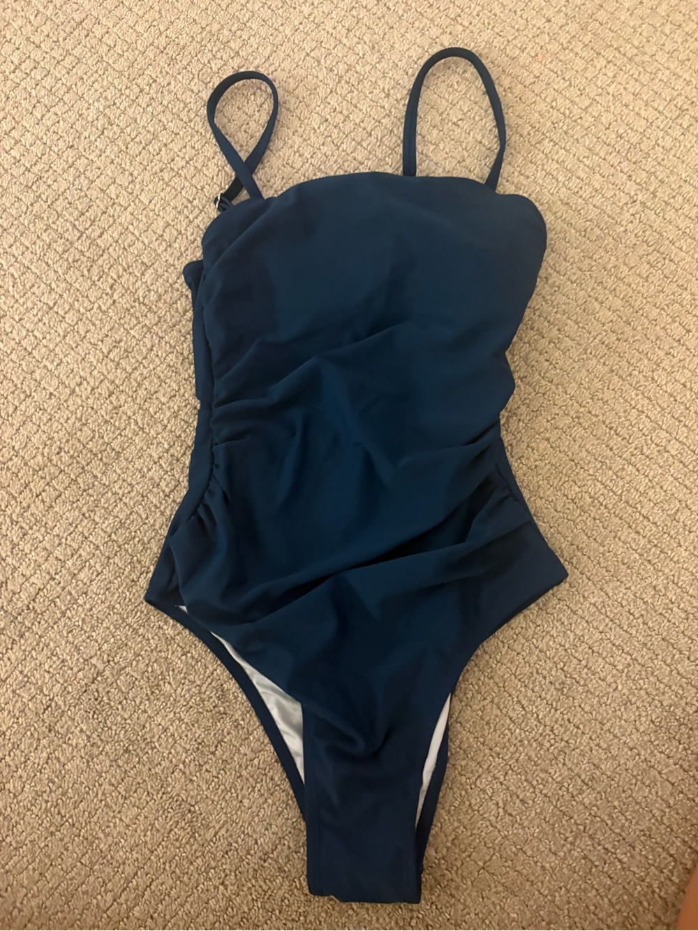 Amazon Essentials Navy One-Piece Girls' Swimsuit